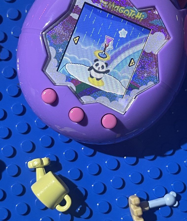Character floating on Tama scene